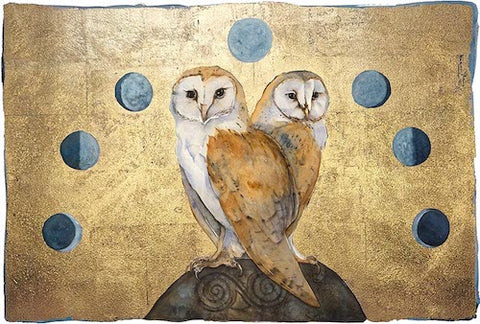 JACKIE MORRIS - JM4054 - Signed Limited Edition Print - The Owl Moon