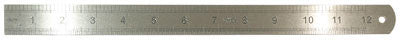 Stainless Steel Ruler 12 inch