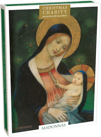 Charity Christmas Cards - Box of 16 Cards - 2 Designs - Madonna Masterpieces