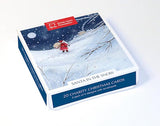 Charity Christmas Cards - Box of 20 - Santa In The Snow