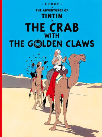 TINTIN HARDBACK BOOK - The Crab With the Golden Claws