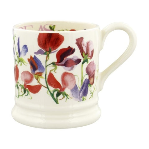 EMMA BRIDGEWATER Half Pint Mug - Sweet Peas