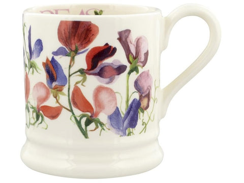 EMMA BRIDGEWATER Half Pint Mug - Sweet Peas