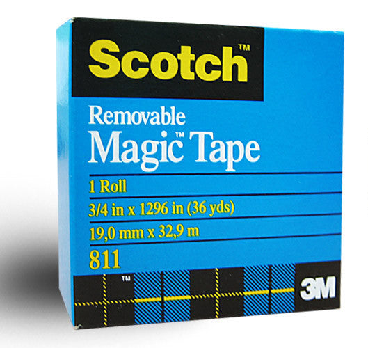 3M Scotch Magic Removable Tape 19mm x 66m