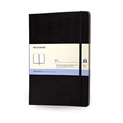 MOLESKINE ARTBOOK - BLACK HARD COVER - SKETCHBOOK - Pocket