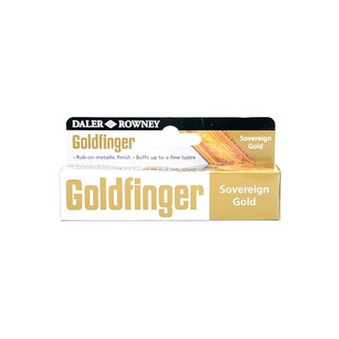 DALER ROWNEY Goldfinger Metallic Gilding Paste 22ml Tube - Sovereign Gold
