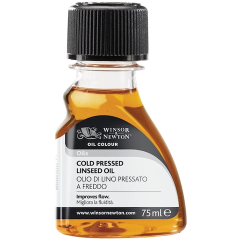 WINSOR & NEWTON COLD PRESSED LINSEED OIL 75ml