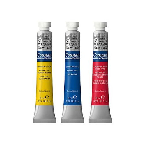 Winsor and Newton Cotman Watercolour - 8ml Tubes