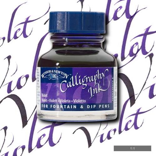 WINSOR & NEWTON CALLIGRAPHY INK 30ml - Violet
