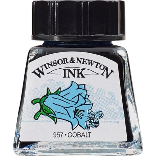 WINSOR & NEWTON DRAWING INK 14ml - Cobalt
