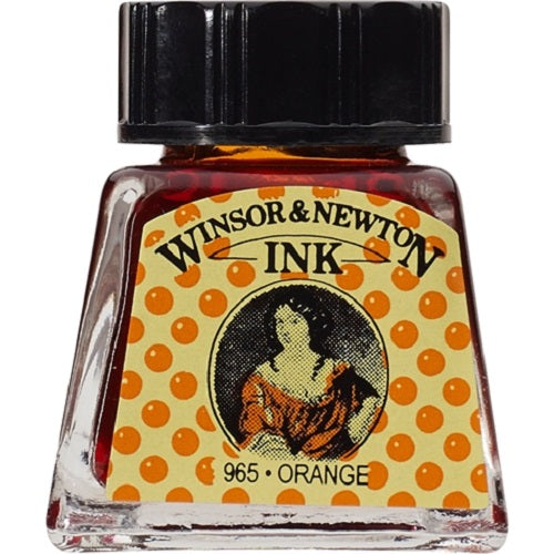 WINSOR & NEWTON DRAWING INK 14ml - Orange