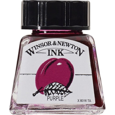 WINSOR & NEWTON DRAWING INK 14ml - Purple
