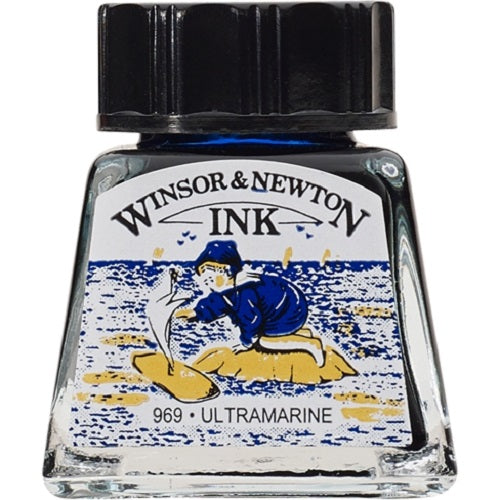 WINSOR & NEWTON DRAWING INK 14ml - Ultramarine