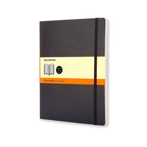 MOLESKINE NOTEBOOK - BLACK SOFT COVER - RULED - Pocket