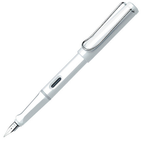 LAMY Safari Fountain Pen - Medium Nib - White