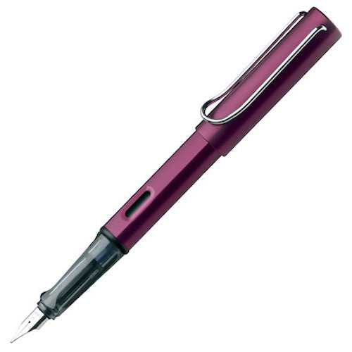 Lamy AL-star Fountain Pen - Medium Nib - Black Purple