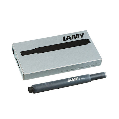 LAMY T10 INK CARTRIDGES - One Pack of 5 - Black