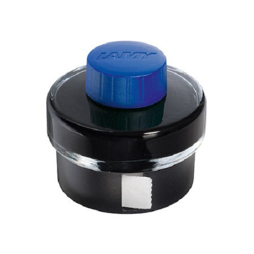 LAMY T52 INK BOTTLE WITH BLOTTING PAPER ROLL  - 50ml - Washable Blue