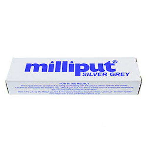 Milliput Epoxy Putty 2-stick Pack 113g (4oz) Silver grey