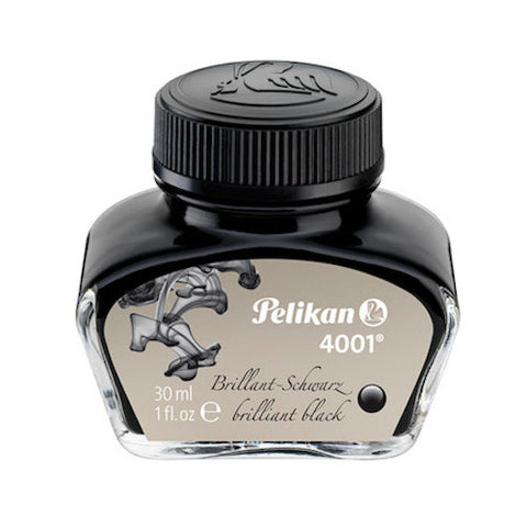 Pelikan 4001 Fountain Pen Ink - Brilliant Black
