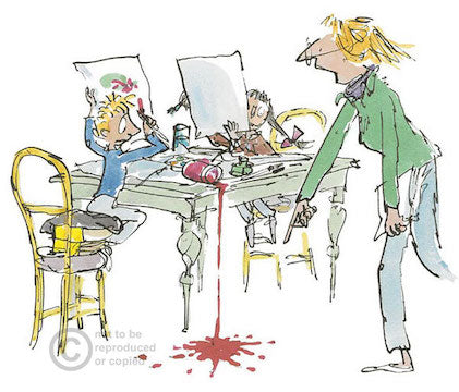 QUENTIN BLAKE - QB6044 - Signed Limited Edition Print - Simpkin That (Sold out at the publisher)