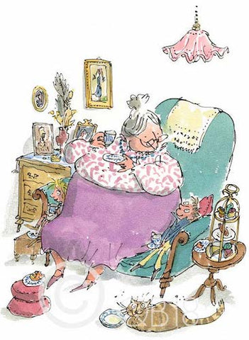 QUENTIN BLAKE - QB9001 - Collector's Limited Edition - G is for Grandma