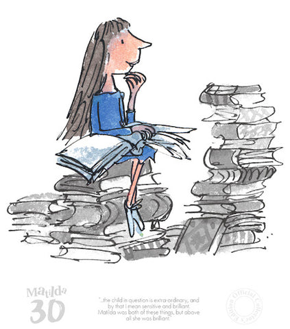 ROALD DAHL - RD8011 - Collector's Limited Edition - Matilda - The Child in Question in Extra Ordinary