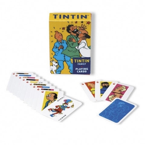 TINTIN PLAYING CARDS - Family