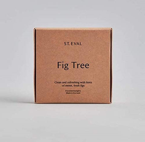 ST EVAL Scented Tea Lights - Box of 9 - Fig Tree