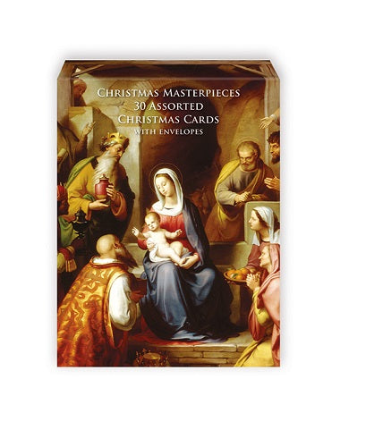 Christmas Cards - Box of 30 - Christmas Masterpieces