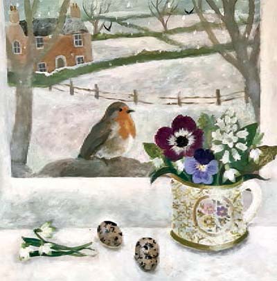 Charity Christmas Cards Pack of 5 by Sarah Bowman - A Welcome Guest