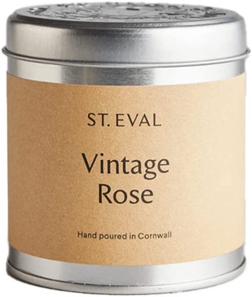 ST EVAL Scented Candle Tin - Vintage Rose