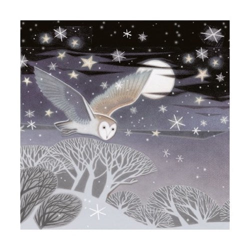 Christmas Cards - Pack of 8 by Jenny Tylden-Wright - Moonlit Flight