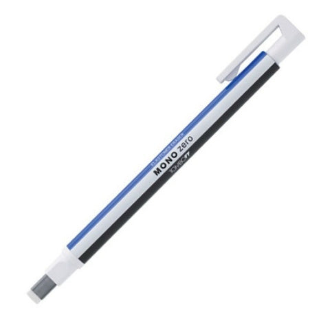 Tombow Eraser Mono Zero Rectangular Shape Blue-White-Black