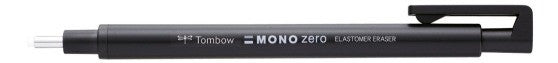 Tombow Eraser Mono Zero Round Shape Black - 2.3mm