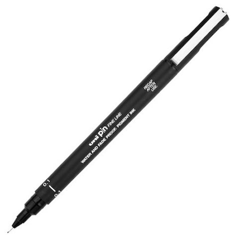 UNIPIN FINELINER DRAWING PENS - Black Range